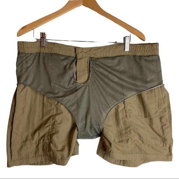 L.L Bean  Men’s Utility Hiking Shorts 100% Nylon Lined Size US XL Reg - Picture 7 of 12